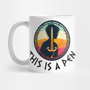 this is a pen - Camp Half-Blood percy jackson Mug